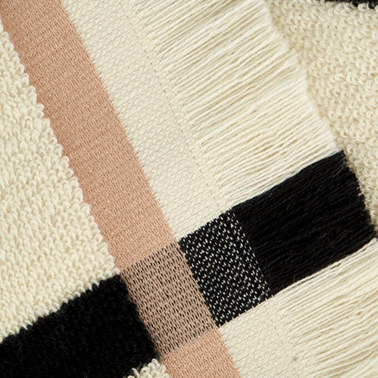 Terry Turkish Towel with fringes, Soft and Thick