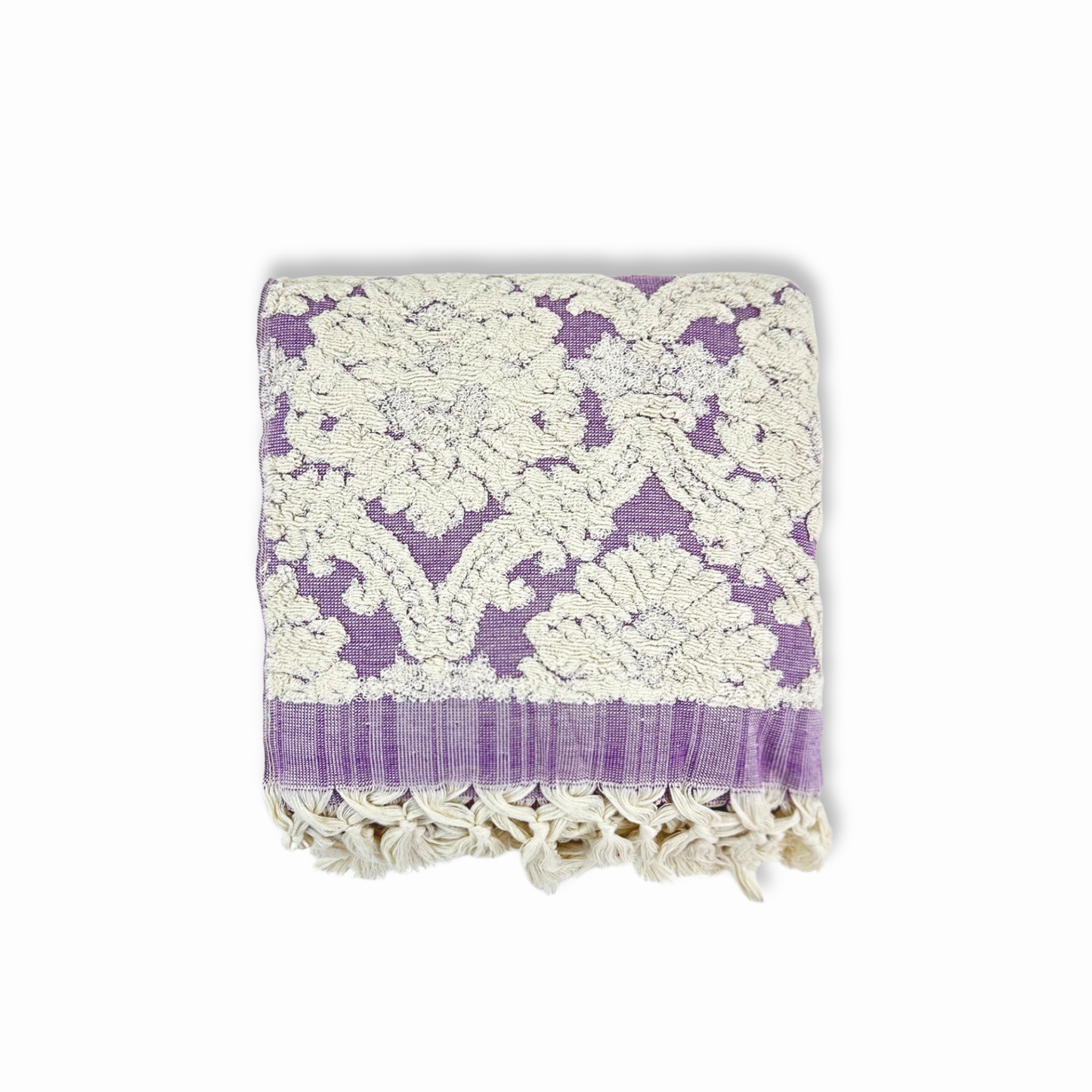 Serviette de bain turque faite à la main, serviette de bain en jacquard damassé, 100 %