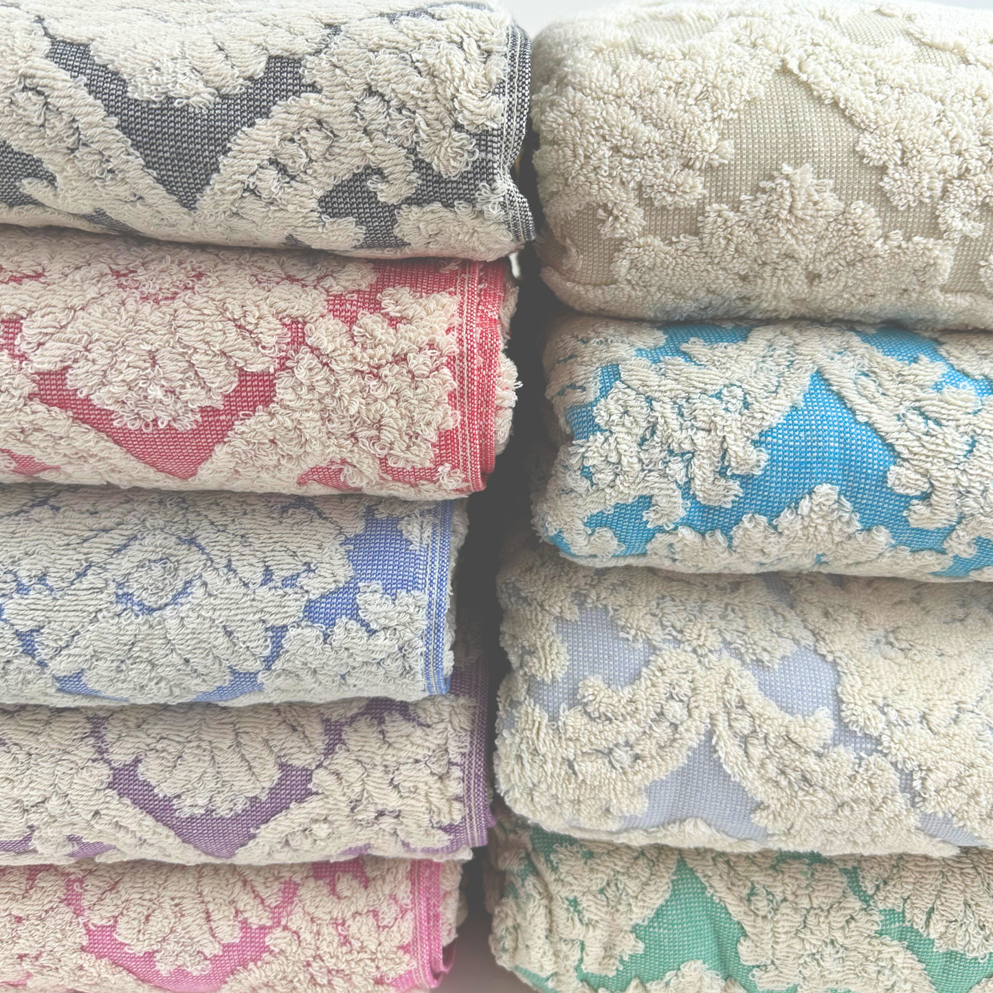 Serviette de bain turque faite à la main, serviette de bain en jacquard damassé, 100 %