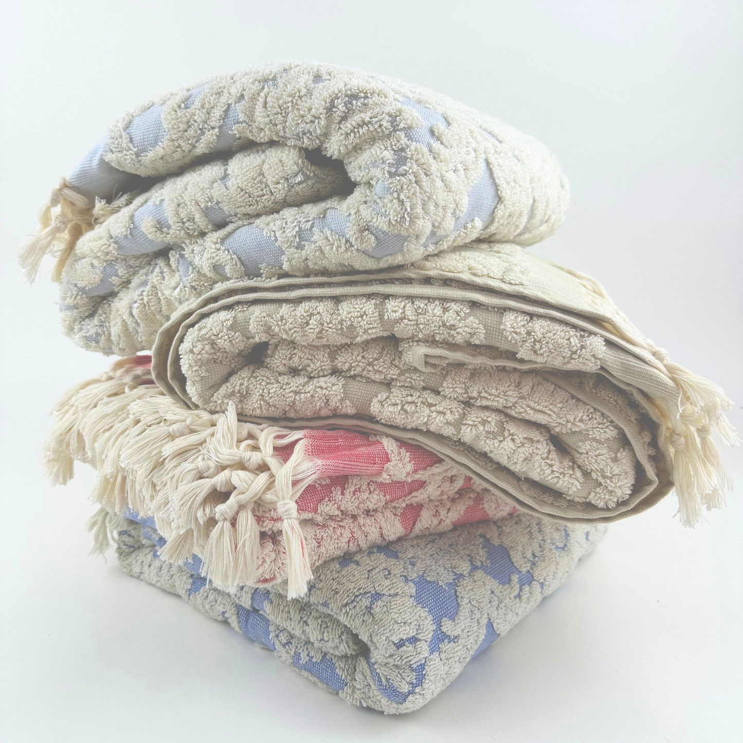 Serviette de bain turque faite à la main, serviette de bain en jacquard damassé, 100 %