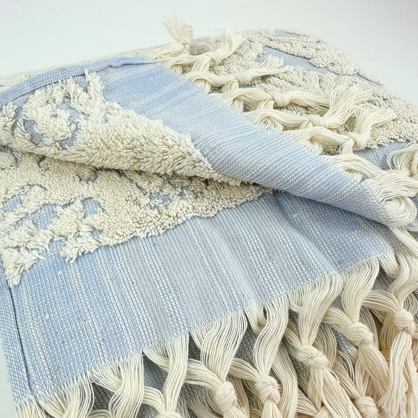 Serviette de bain turque faite à la main, serviette de bain en jacquard damassé, 100 %