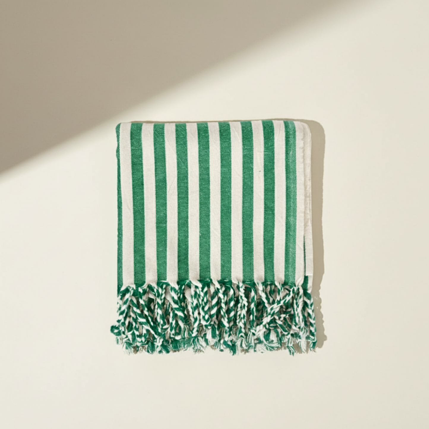 Serviette turque à rayures Datca, serviette de hammam Peshtemal