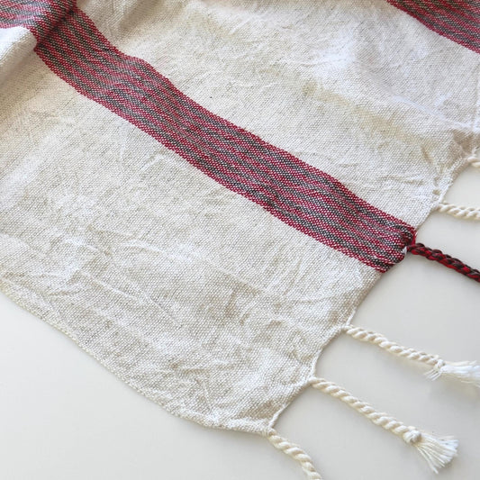 Red Striped Beach Towel, HATAY Series-03