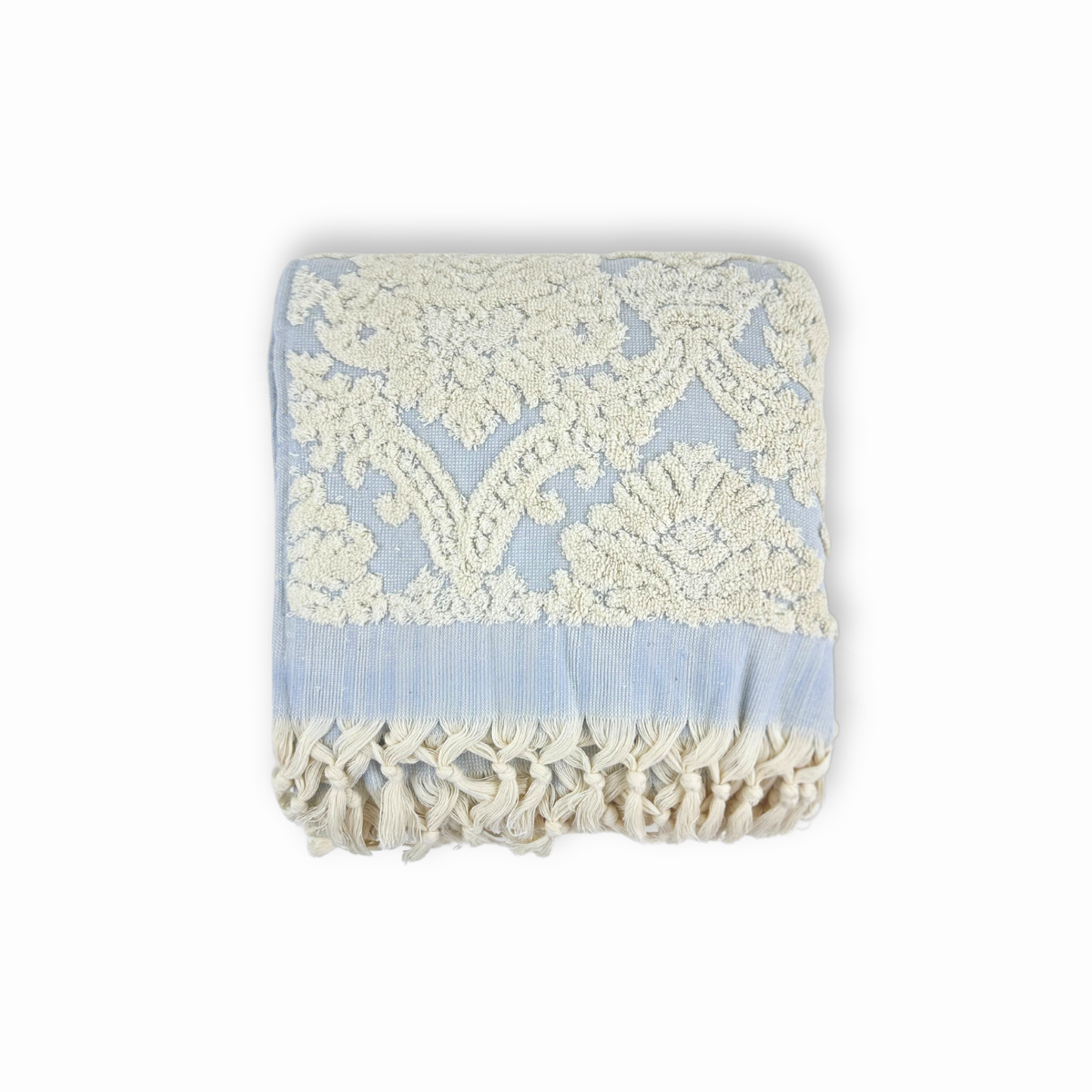 Serviette de bain turque faite à la main, serviette de bain en jacquard damassé, 100 %