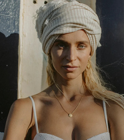 Serviette de plage turque BODRUM, Peshtemal rayé, serviette de hammam,